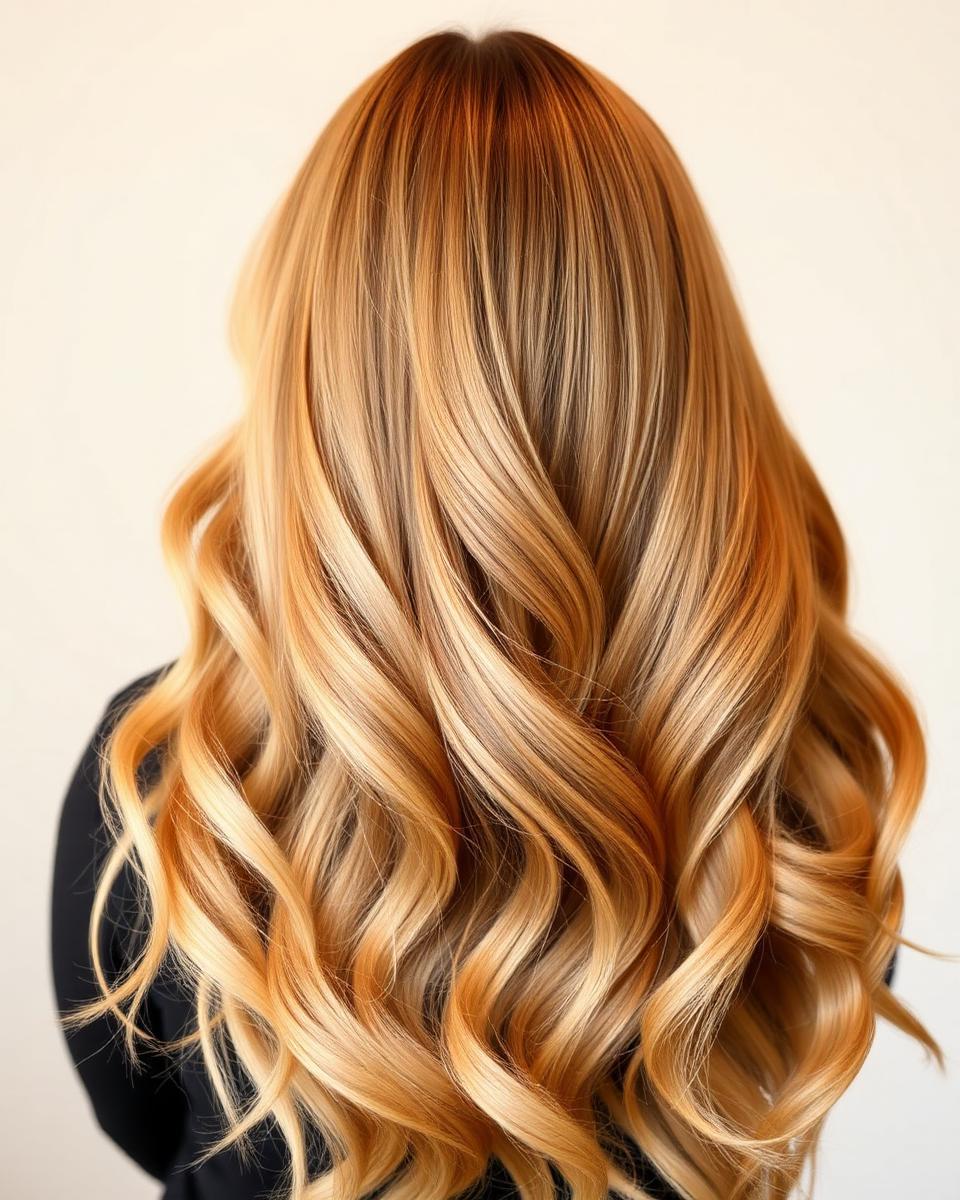 Balayage miel dorado